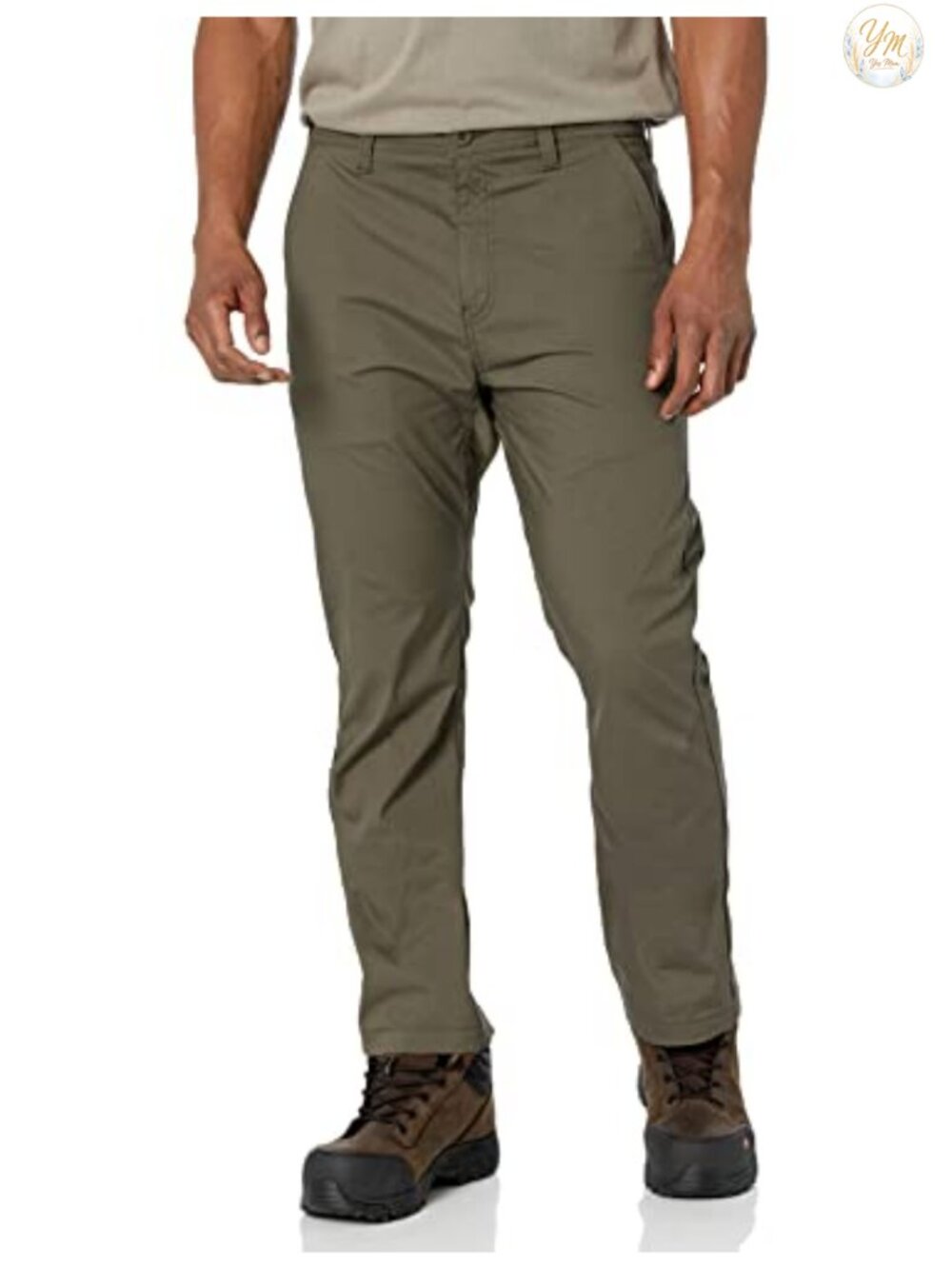 Men's Cooling Hybrid Utility Pants Flex Fabric 7 Pockets